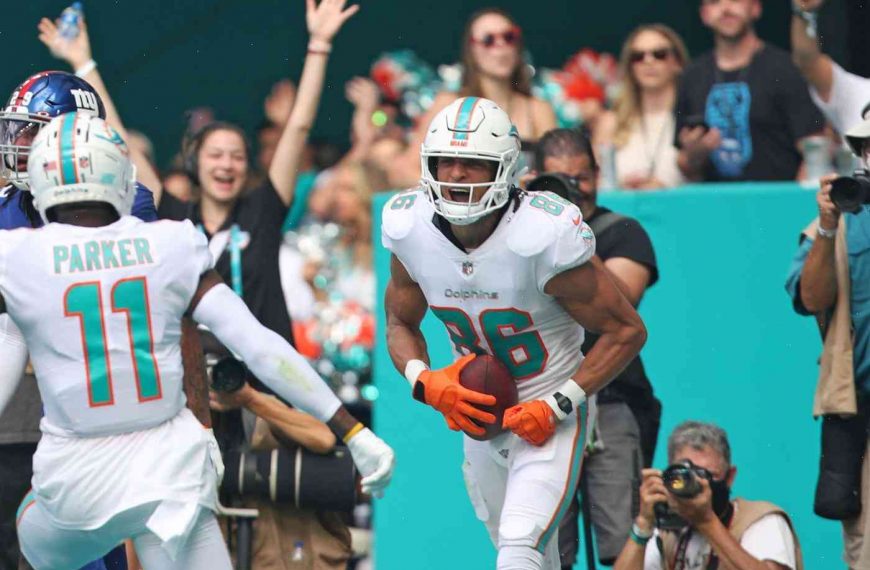 NFL: Miami Dolphins beat New York Giants with last second TD