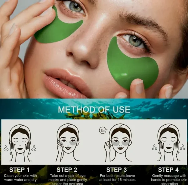 Underneath Eyes Patches for Reducing Dark Circles, Edema, and Puffiness