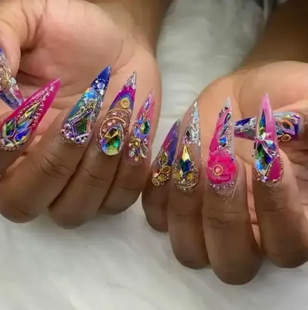 Aurora Nail Gems Mixed Forms