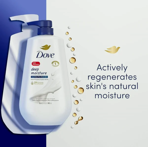 Dove Intensive Moisture Cleanser using Dispenser - 30 oz