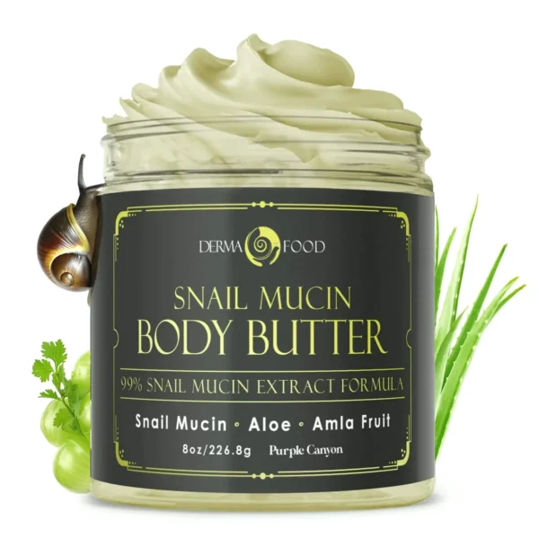 Snail Mucin Body Butter 8oz | Glowing Skin