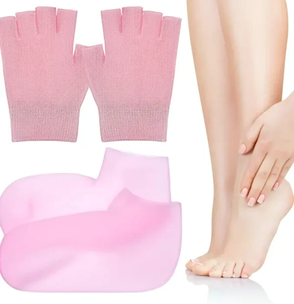 Gel Hydrating Booties Gloves for Cracked Hands