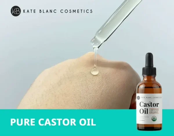 Castor Serum (2oz) - USDA Certified, 100% Pure, Hexane Free