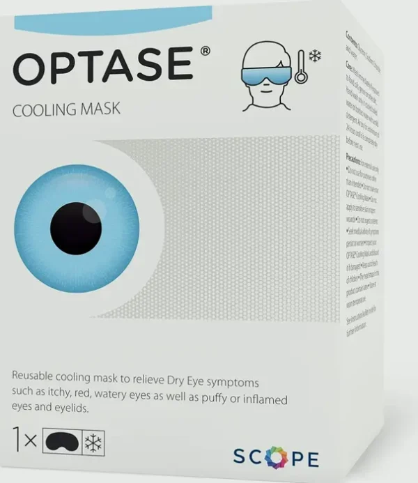 OPTASE Cooling Gel Ocular Cover to Seasonal Ease