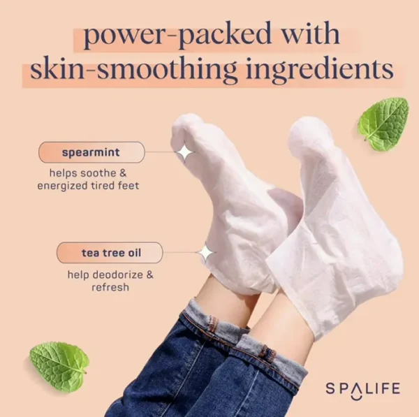 SpaLife's Softening Foot Sockies (8-Pack)