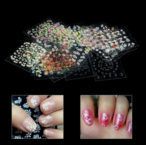 Thirty Set Three-Dimensional Nail Art Decals