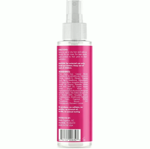 Mielle Mongogo Oil Heat Protection Spray, Safe for Any Hair Types