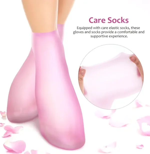 Gel Hydrating Booties Gloves for Cracked Hands