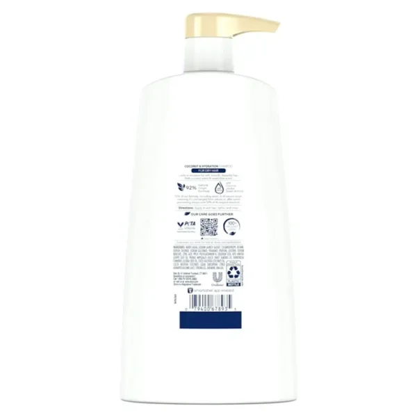 Ultra Care Shampoo: Coconut Oil & Moisture for Dry Hair