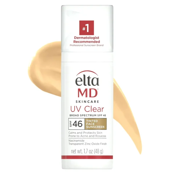 Elta MD UV Clear Tint Face Sunscreen, Oil-Free Sun Protection 1.7 oz