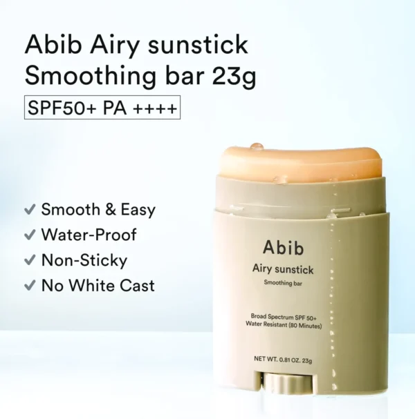 Abib Sunscreen SPF50 | Matte Sun Bar