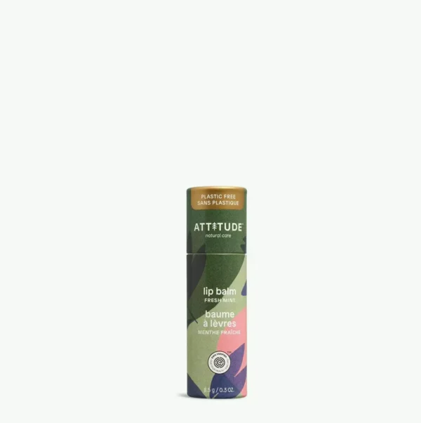 Eco-friendly Lip Balm, Minty Scent, 0.3 Oz