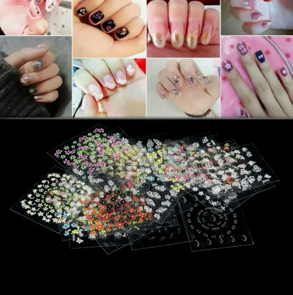 Thirty Set Three-Dimensional Nail Art Decals