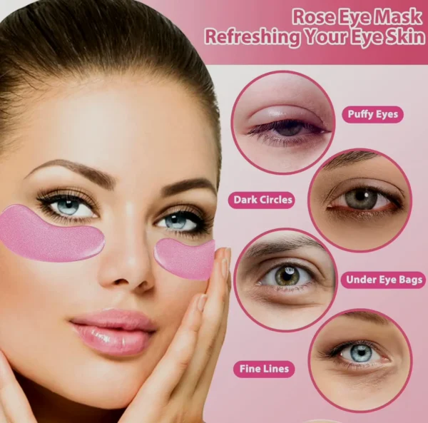 Pink Eye Mask - Dark Circles