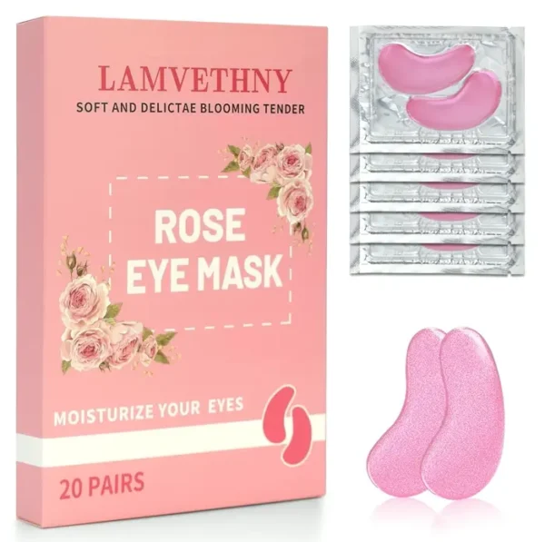 Pink Eye Mask - Dark Circles