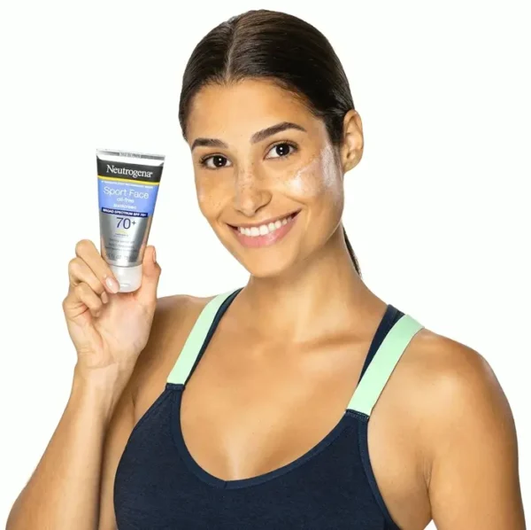 Neutrogena Athletic Facial Sunblock Protection 70+, Non-Oily Cream